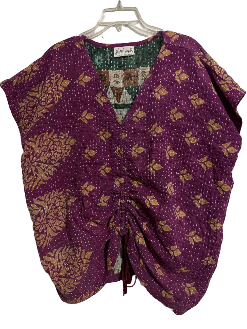 She’s 1 Oak Kantha Cinched/ButterflyTop